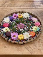 Sensory Play Stones Flowers