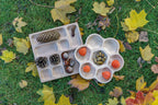 Natural Flower Tray (7 sections)