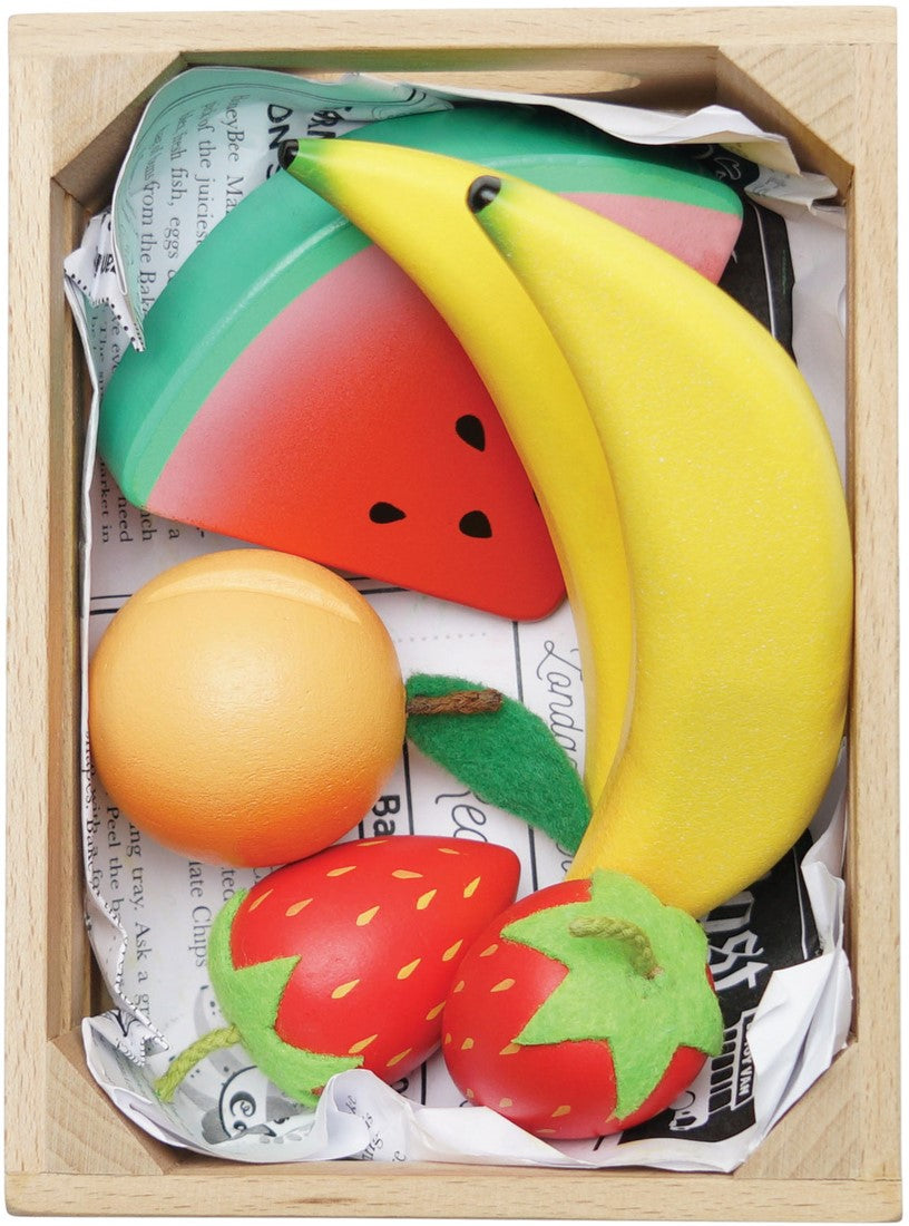 Smoothie Fruit Wooden Market Crate
