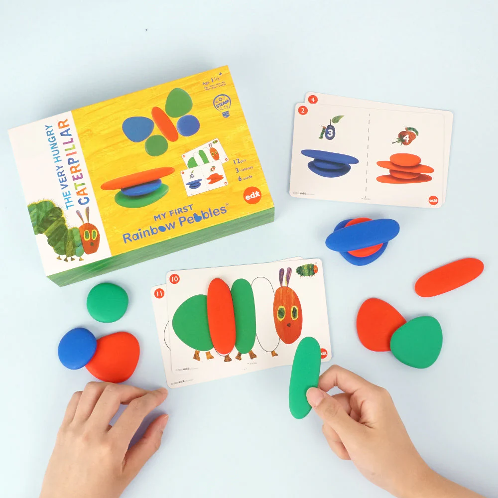 Rupsenooitgenoeg ™ Mijn eerste regenboogkiezels®