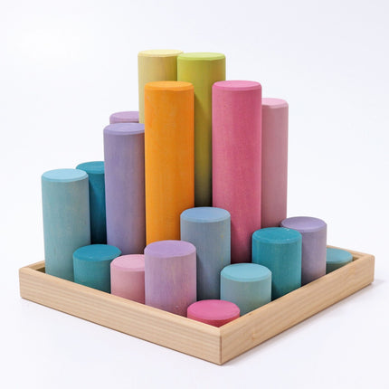 Grimm`s grote rollers in pastelkleuren