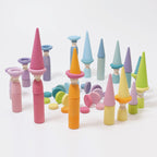 Wooden Pastel Coins
