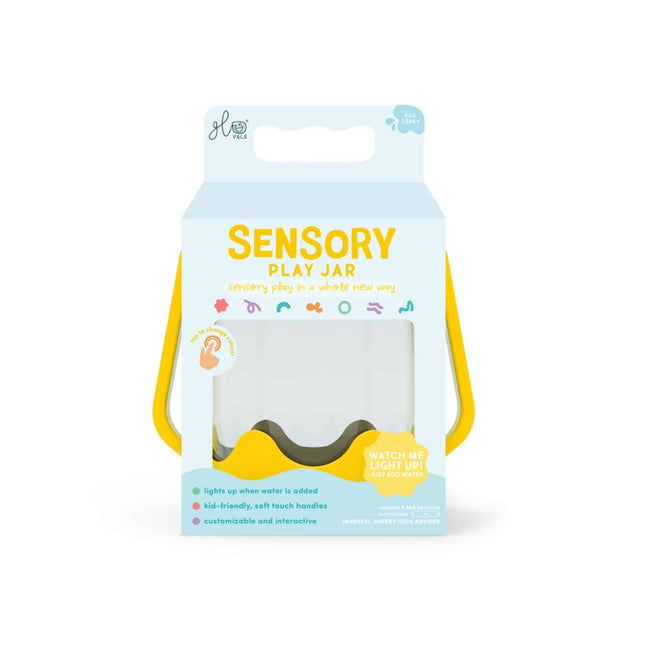 Glopals Sensory Play Jar geel