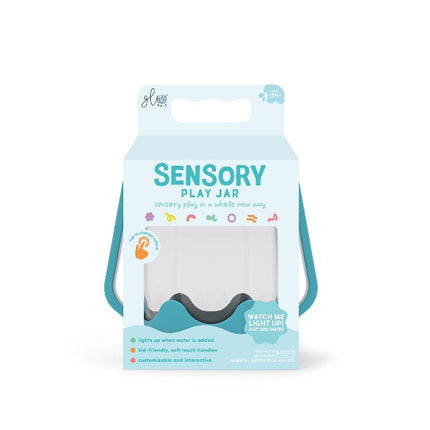 Glopals Sensory Play Jar blauw