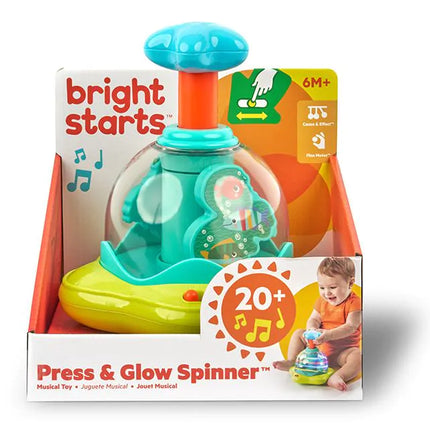 Bright Starts Press & Glow Spinner