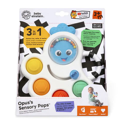 Baby Einstein Opus Shape Pops rammelaar en bijtring