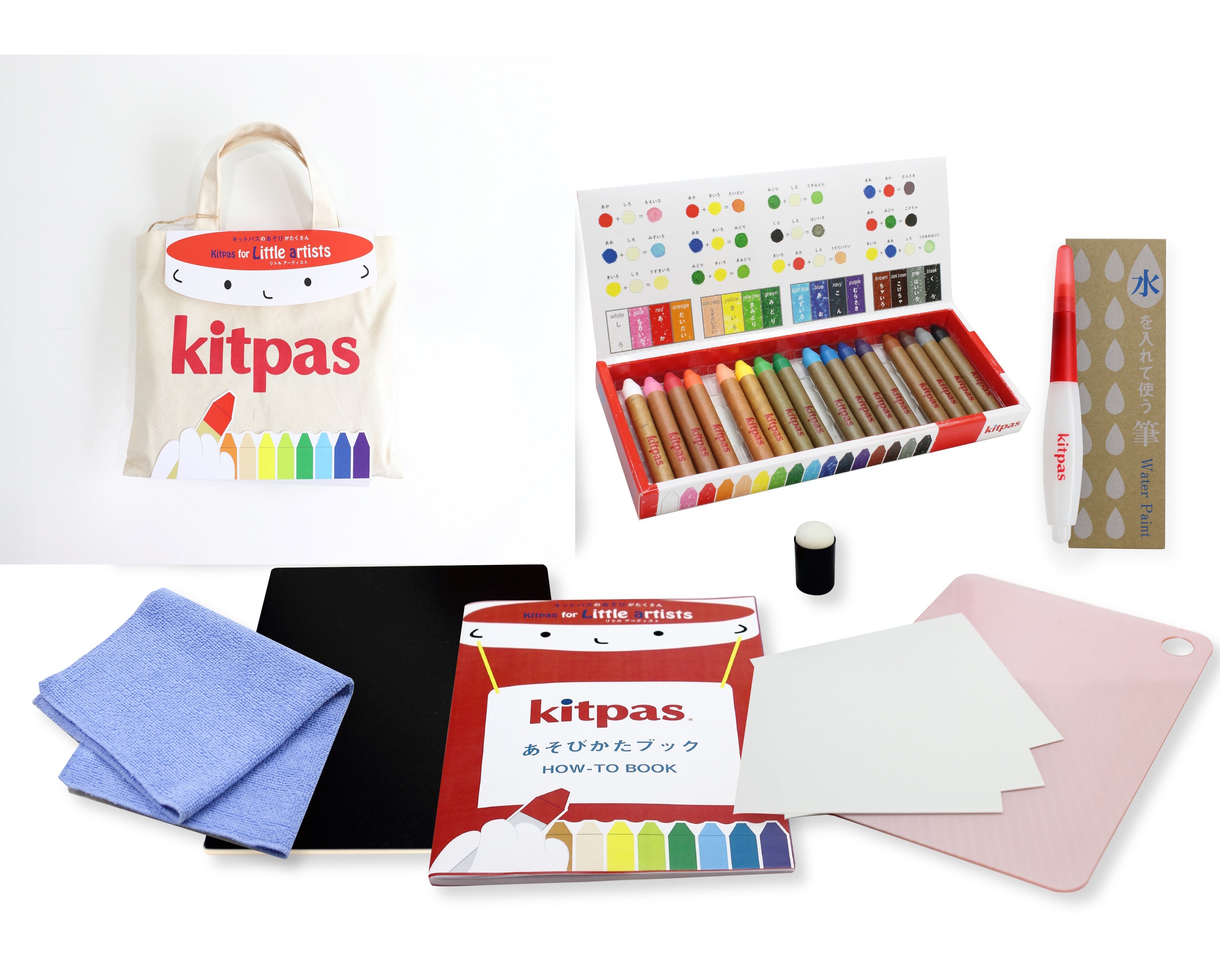 Kitpas creatieve set voor kleine kunstenaars
