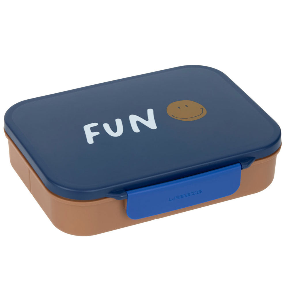 Lässig lunchbox bento little gang smile donkerblauw