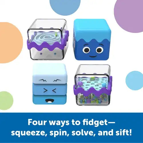 Learning Resources - Cool Down Sensory Cubes Sensory Fidget Set