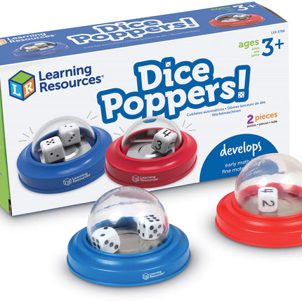 Learning Resources - Dice Poppers! (Set of 2)