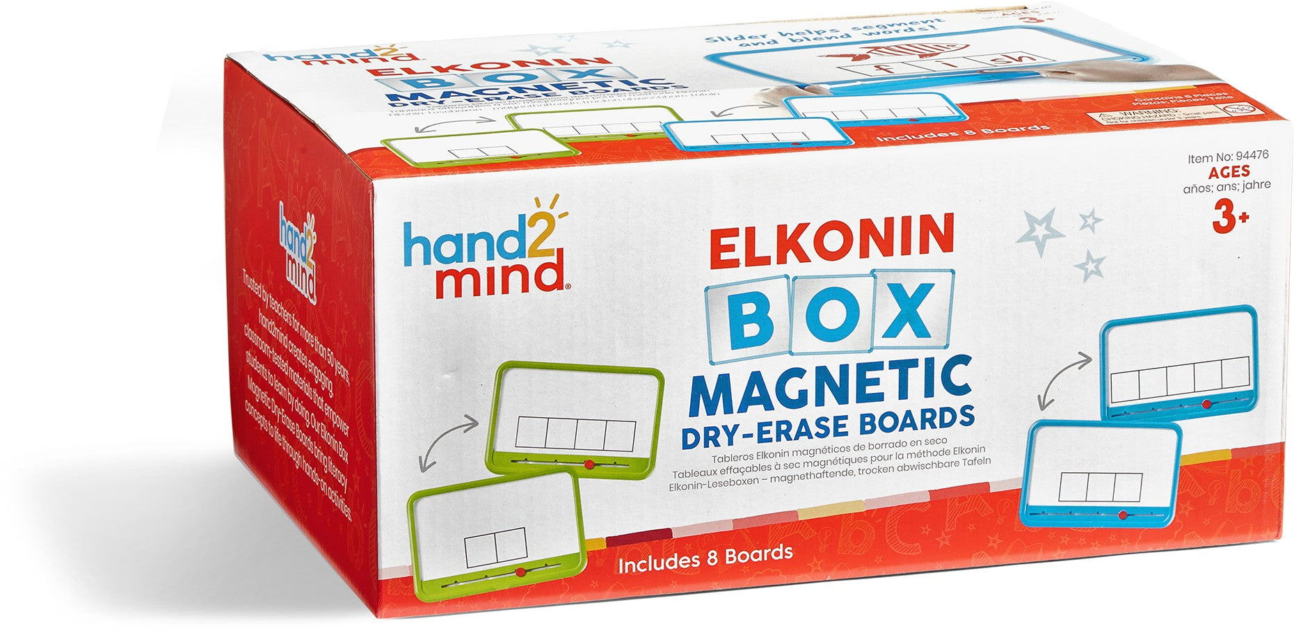 Elkonin Box Magnetic Dry-Erase Board Set