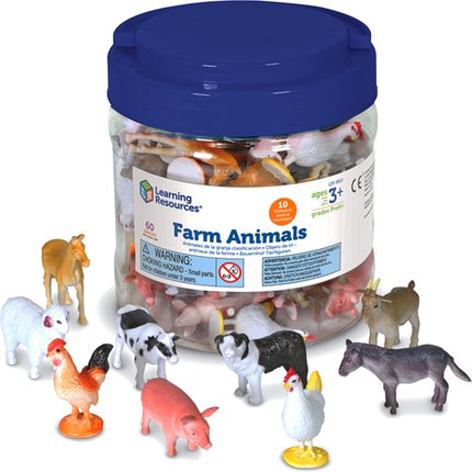 Learning Resources Boerderijdierentelset (Set van 60)