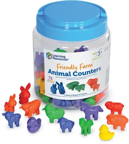 Friendly Farm® Animal Counters *72