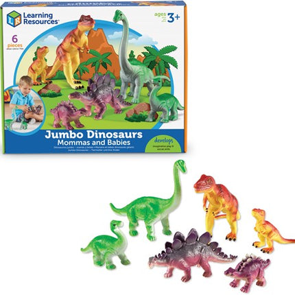 Learning Resources - Jumbo Dinosaurs - Mommas and Babies