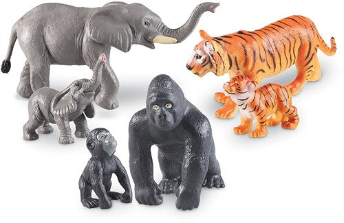 Learning Resources Jumbo Jungle Animals - Mommas And Babies
