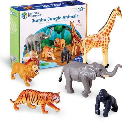 Learning Resources - Jumbo Jungle Animals