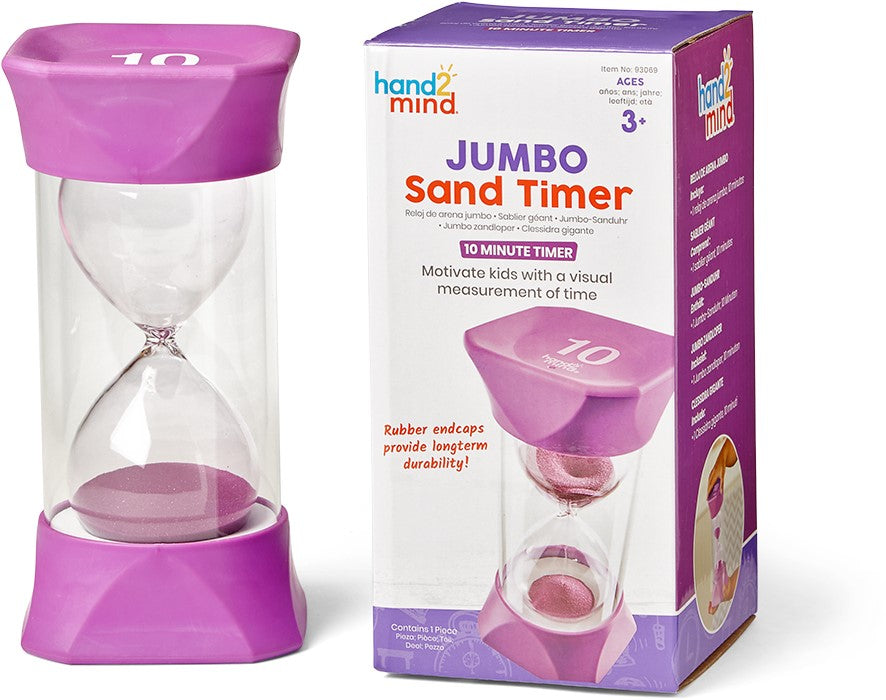 Jumbo Sand Timers, 10-Minutes