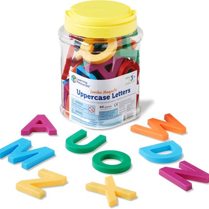 Learning Resources Jumbo Magnetische Hoofdletters (Set van 40)