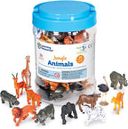 Jungle Animal Counters, Set of 60