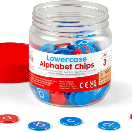 Learning Resources – Alfabetfiches met kleine letters, 156 fiches
