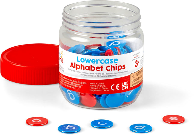 Learning Resources – Alfabetfiches met kleine letters, 156 fiches