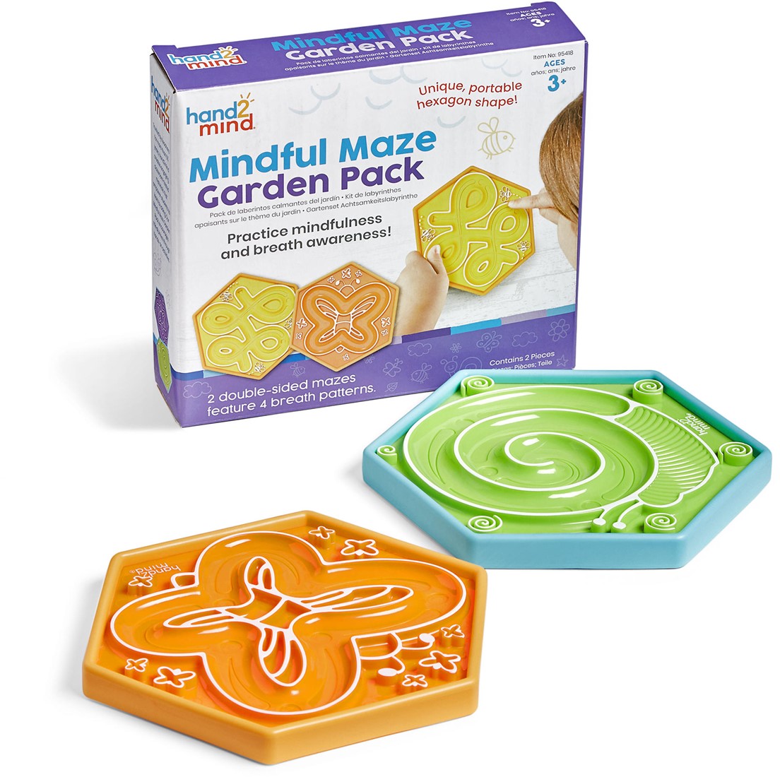 Leren ademen met Mindful Maze tuinset