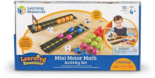 Mini Motor Math Activity Set