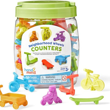 Learning Resources alles met wieltjes telset