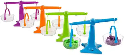Learning Resources – Nestbare Weegschalen, Set van 4