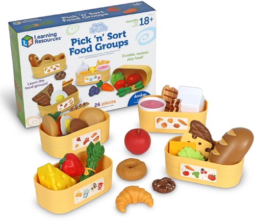 Learning Resources New Sprouts® Sorteerset Voedselgroepen