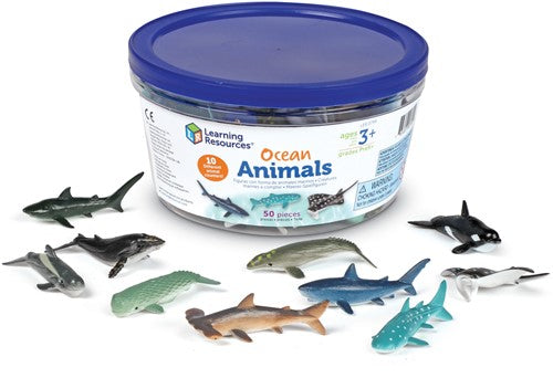 Learning Resources  Oceaan Dieren Telmateriaal (Set van 50)