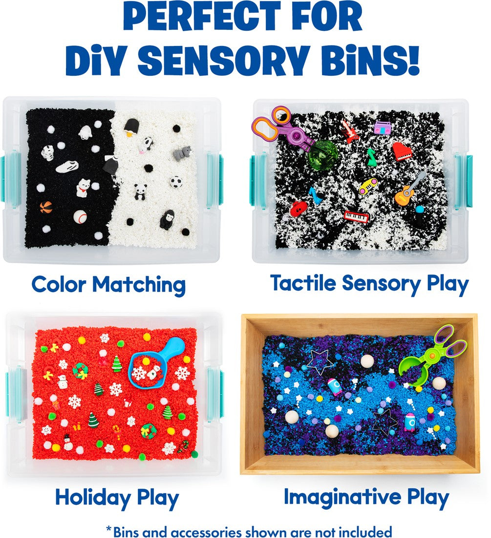 Playfoam Pluffle™ Twist zwart en wit