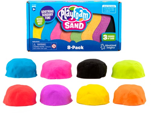 Playfoam® zand*8 kleuren