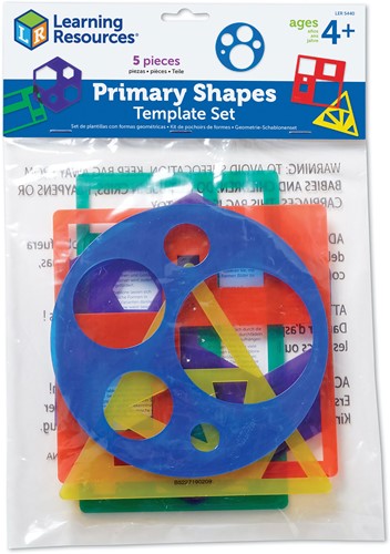 Learning Resources Sjablonenset Primaire Vormen