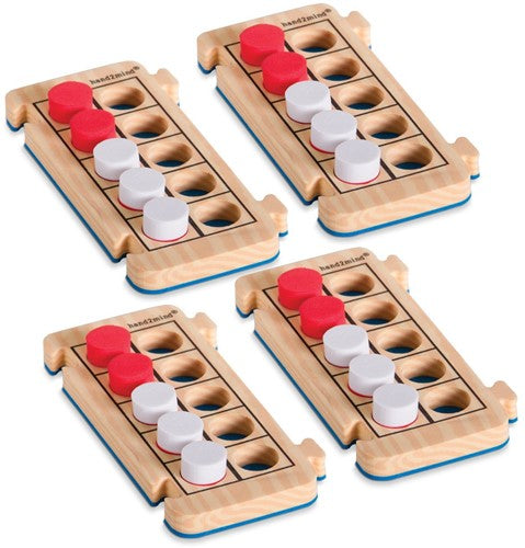 Learning Resources  Rekenrod™ Foam Tienstructuren, Set van 4