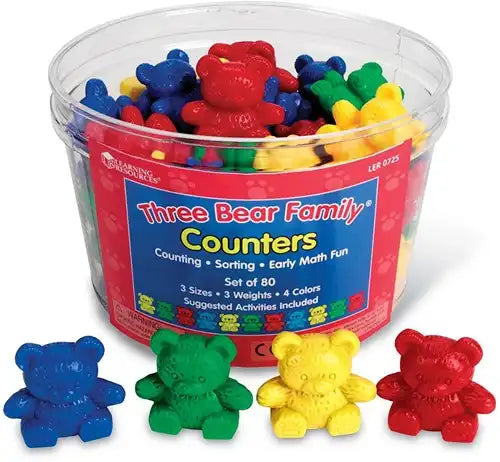 Three Bear Family® Counters *80