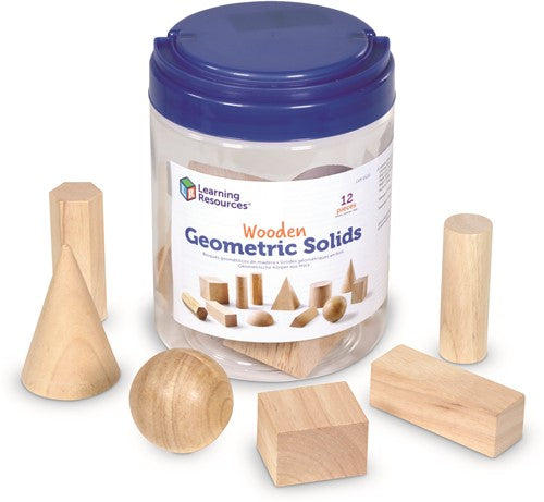 Learning Resources - houten Geometrische figuren set van 12