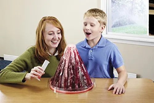 Erupting Cross-Section Volcano Model