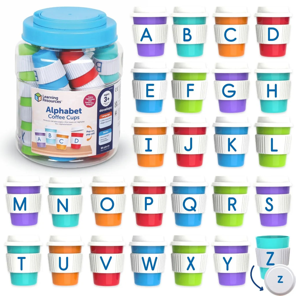 Alphabet Coffee Cups