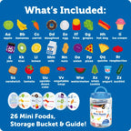 Mini Alphabet Foods