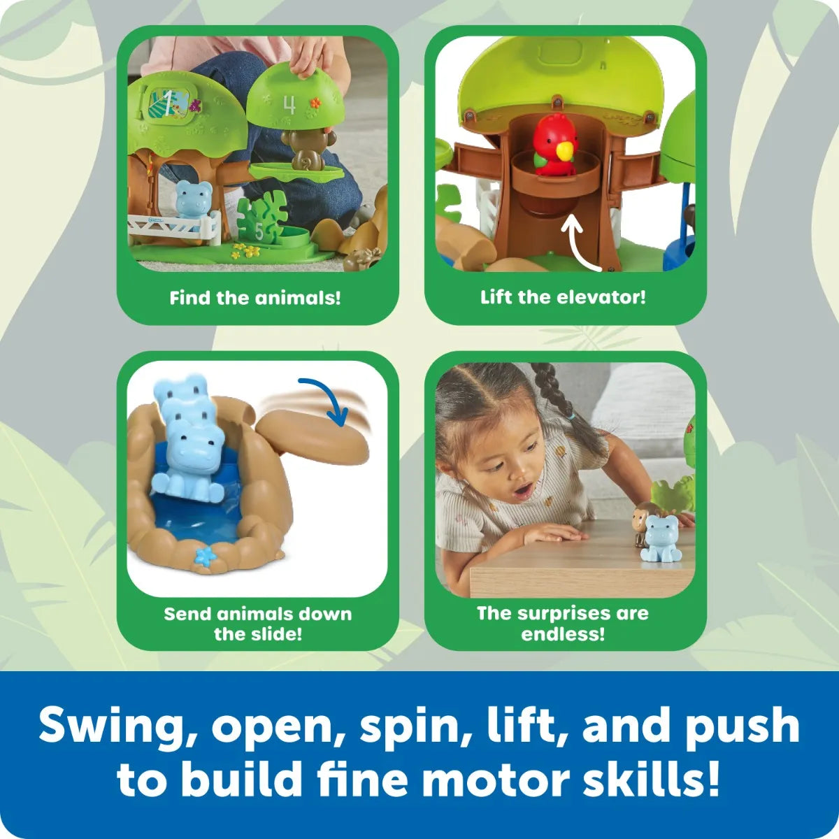 Peekaboo Safari Playset