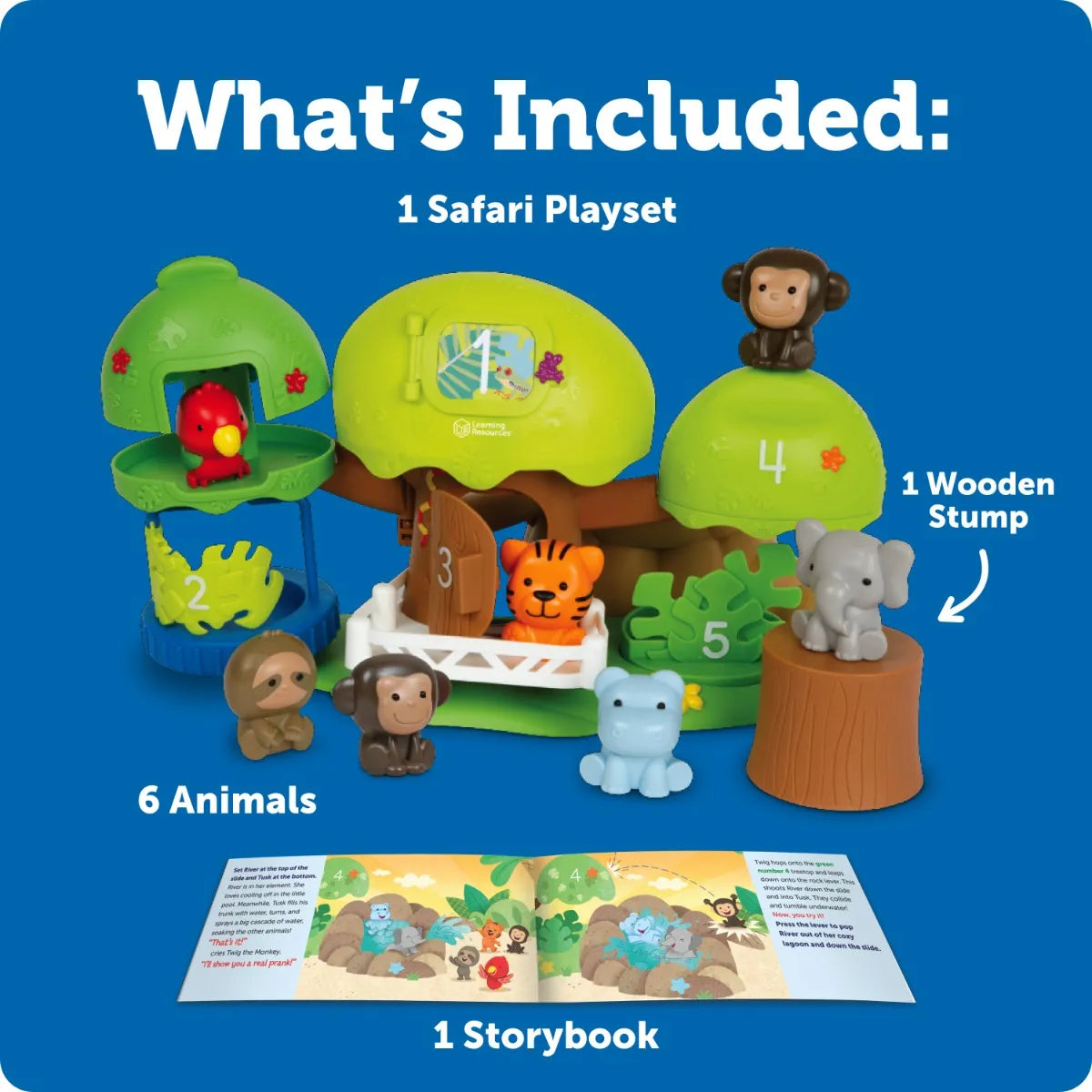 Peekaboo Safari Playset