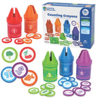 Rainbow Counting Crayons