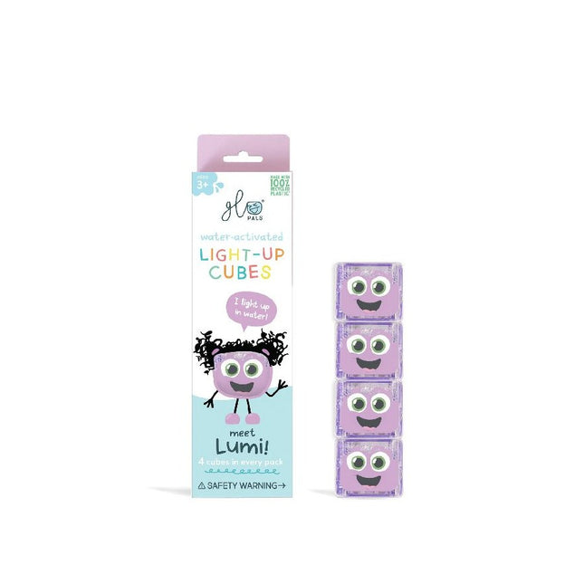 Glopals light up cubes Lumi lichtgevend badspeelgoed