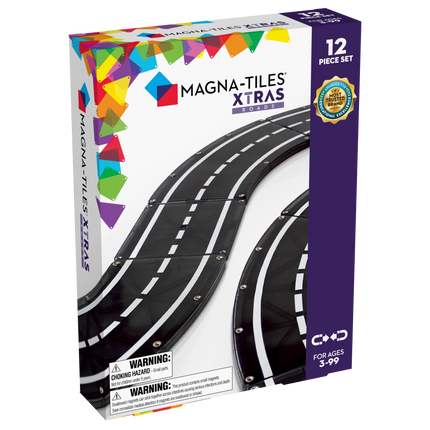 MagnaTiles Xtras Roads 12delig