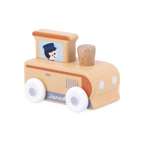 Janod Mountain Valley Wooden Locomotive - Cross Roads
