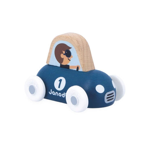Janod Mountain Valley wooden sports car - Cross Roads
