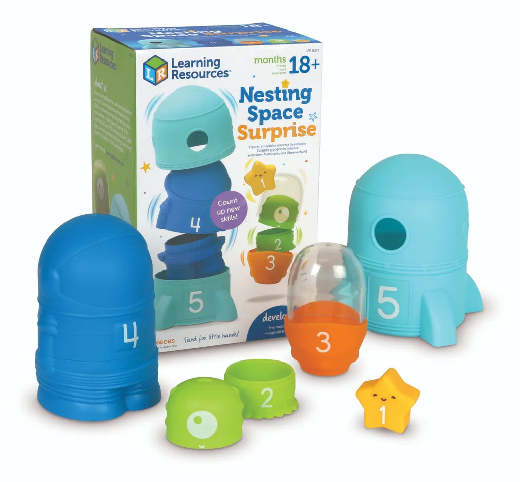 Learning Resources Nesting Space Surprise set