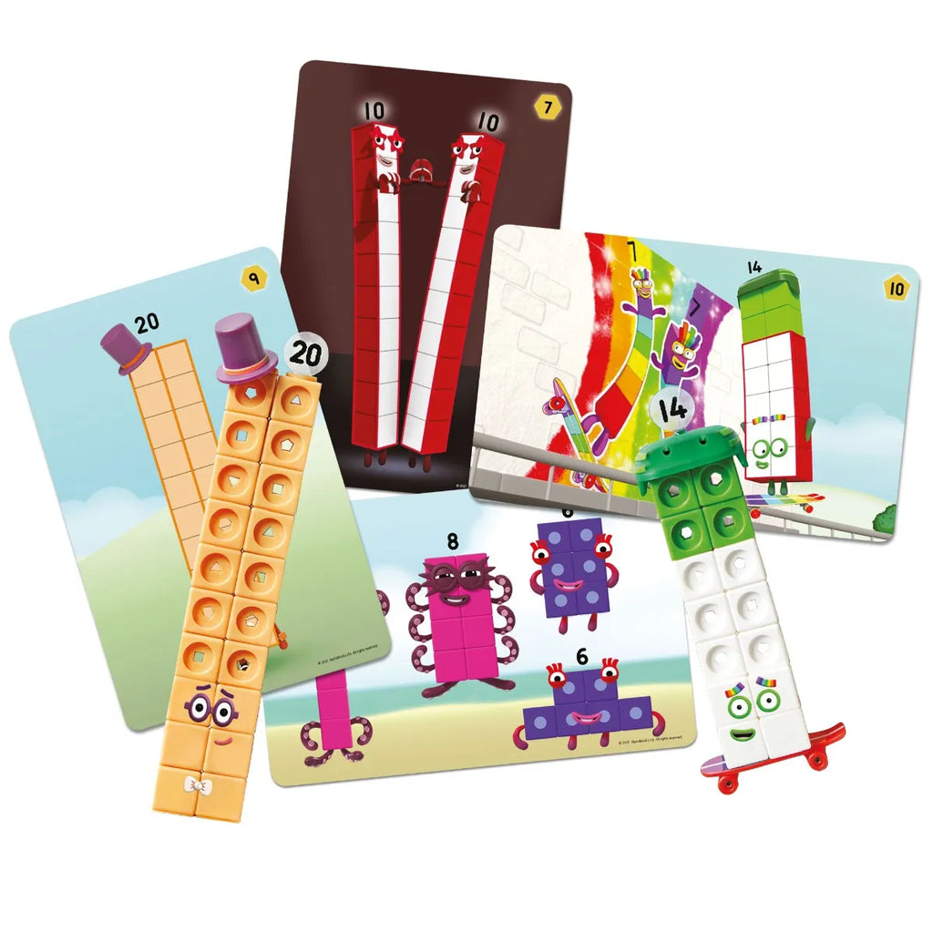 Learning Resources MathLink Cubes Numberblocks 11-20 activiteitenset