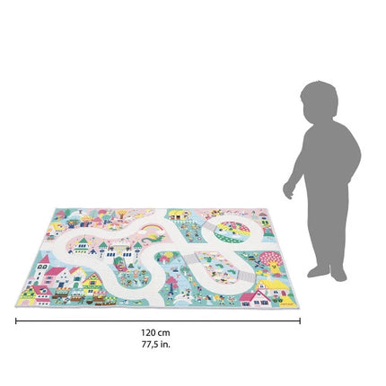 Janod Playmat with circuit Enchanted Kingdom - Cross Roads